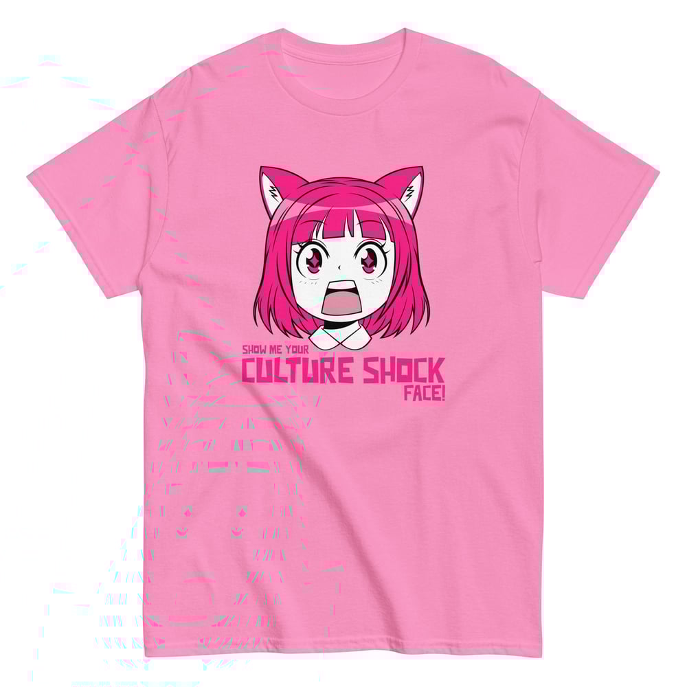 SHOW ME YOUR CULTURE SHOCK FACE - ADULT UNISEX T-SHIRT