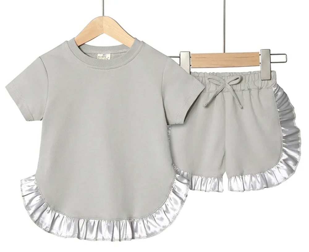 Image of Shorts frill set