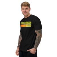 Image 2 of Team Human Fitted Short Sleeve T-shirt