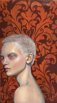 Image 5 of “Othello and Desdemona” Original painting on wooden box 