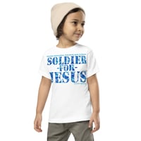 Image 3 of Soldier For Jesus ICE Toddler Short Sleeve Tee