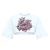 God’s Favorite Cropped T-shirt 🌸