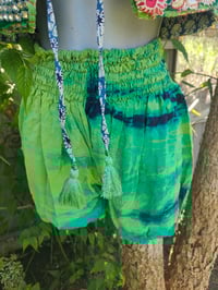 Image 1 of Bloomer shorts green blue- 8-14