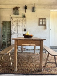 Image 7 of La table de ferme & ses bancs 