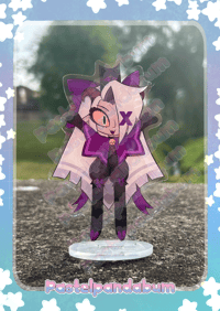 Hazbin Hotel - Cosplaying Vaggi acrylic Standee