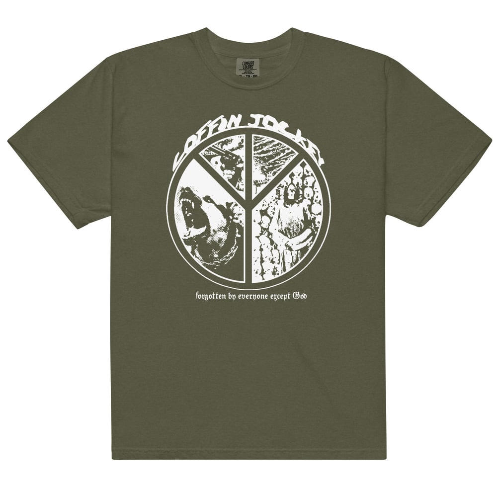 Peacepeacepeace heavyweight t-shirt