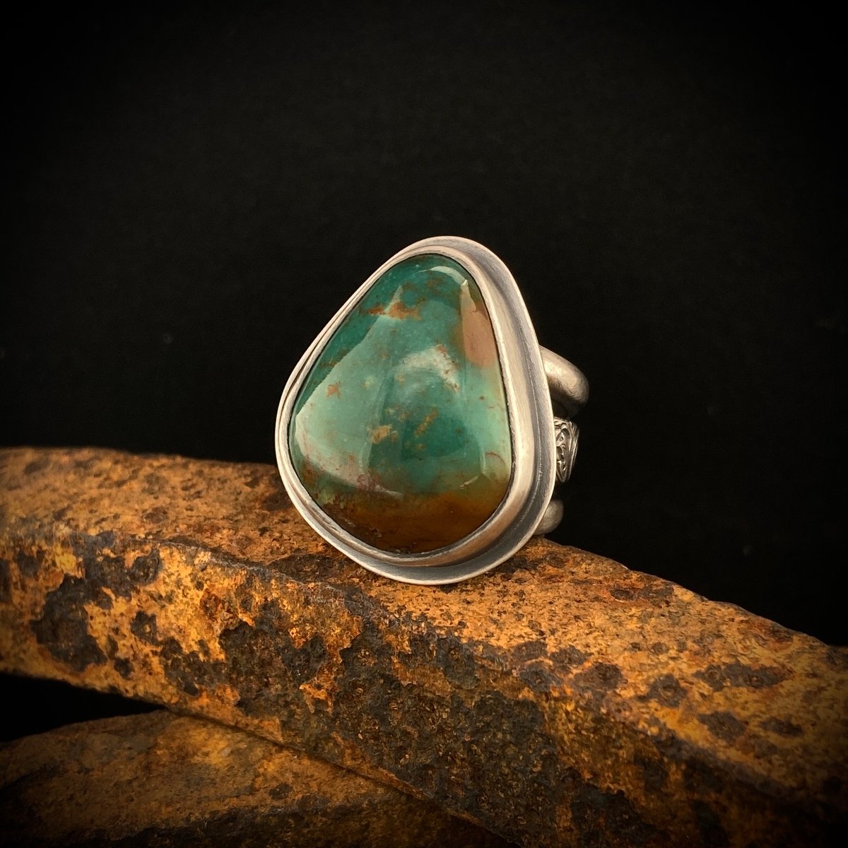 Kingman Turquoise Ring 9