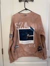 “S.O.S.” custom sweatshirt