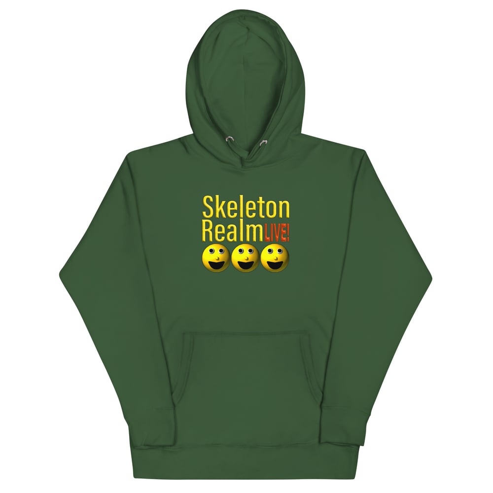 Image of Skeleton Realm LIVE! Smiler's Hoodie