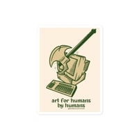 Art for Humans stickers