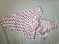 Image 1 of Rainbow Polka Dot Dog Bandana