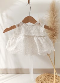Image 2 of Photo prop - Newborn girls photography set - Arlene - off white