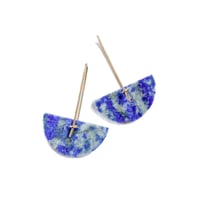 Image 2 of Lapis Earrings No. 3