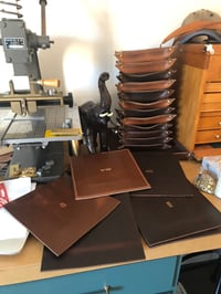 Image 5 of Leather Valet Tray Catch All