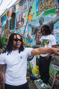 Image 3 of signature tee - white