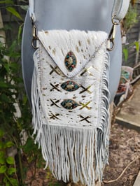 Image 1 of Yellowstone Mobile Bag - Cream