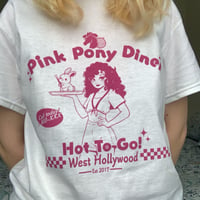 Image 1 of Pink Pony Diner shirt, Chappell Roan Unisex Tee