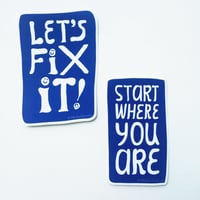 Image 2 of Let’s Fix It! - Sticker Pack