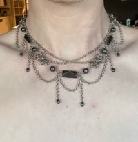 Image 3 of Helm & Hematite Necklace 