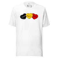 Image 1 of Unisex t-shirt “Candy Hearts”