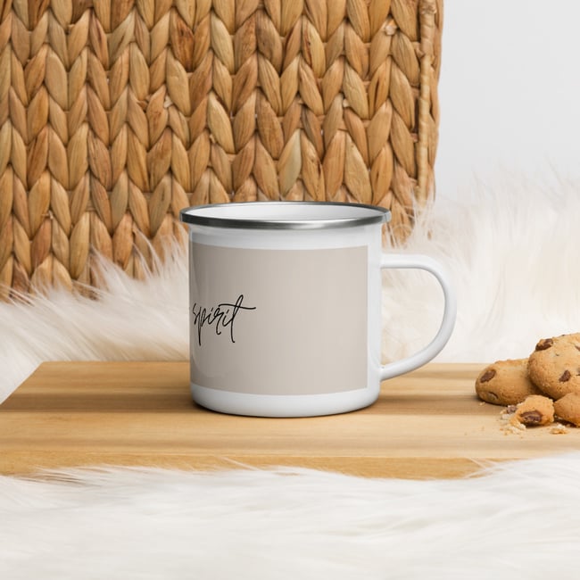 Come Holy Spirit Enamel Mug