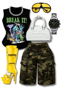 Image 1 of Camo Cargo Bermudas *Great Stretch*