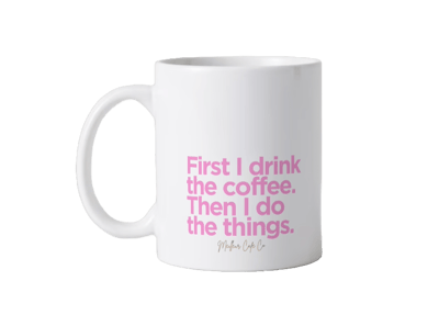 Image of Meilleur Cafe First Coffee Mug