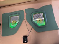 Image 1 of 1962 IMPALA SUPER SPORT  KICK PANELS WRAPPED WITH LED SELECT YOUR ACRYLIC OPTION 