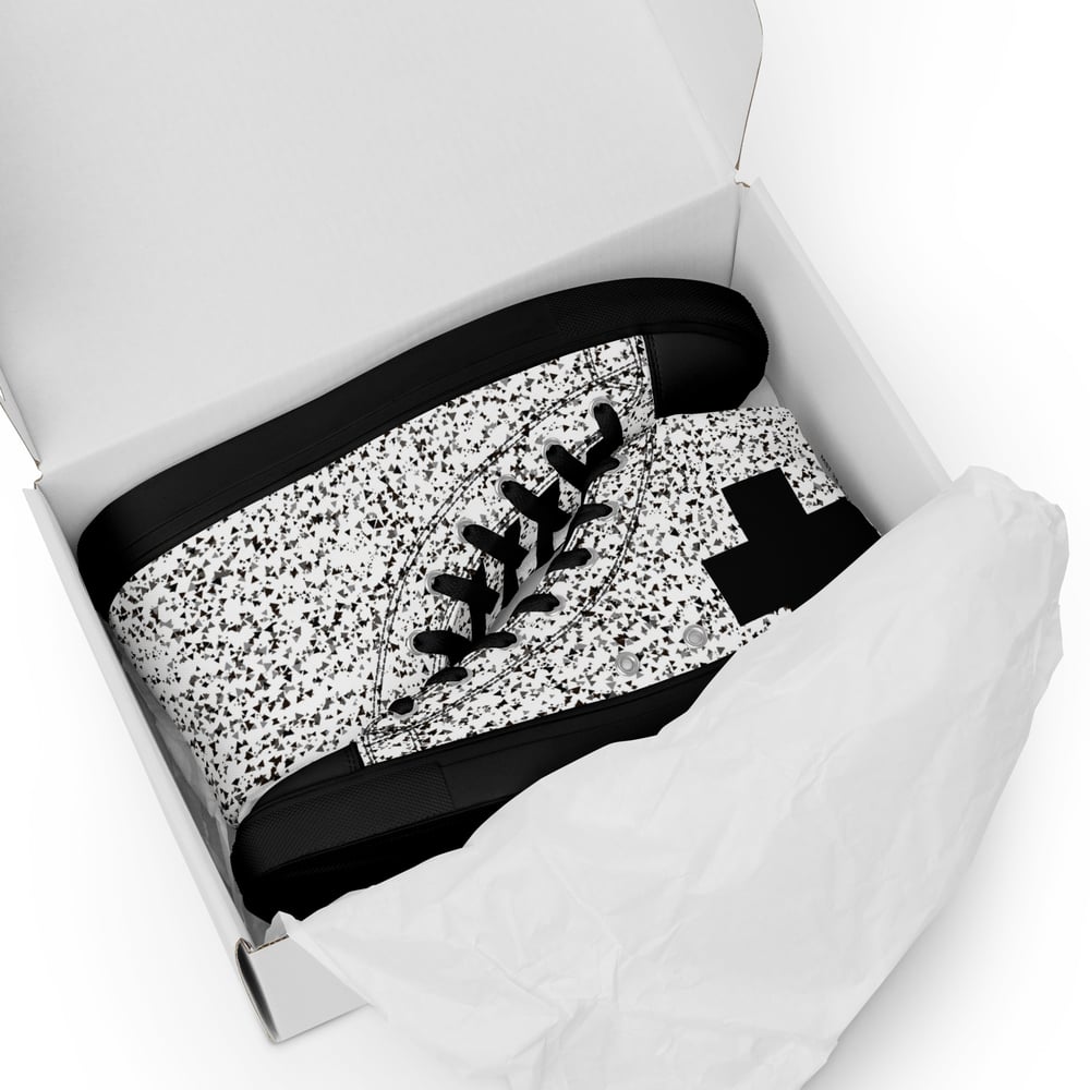 ZEN EXP - “Oreo Cream” Women’s high top canvas shoes