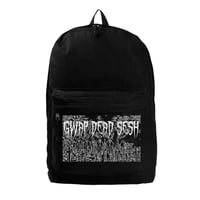 Gwap Dead Sesh Blk Backpack (white)