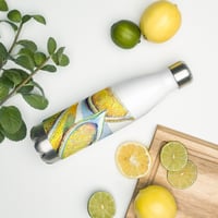 Image 2 of Lemons Stainless Steel Water Bottle