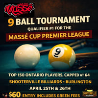 Image 1 of Ontario Massé Cup Qualifier 1