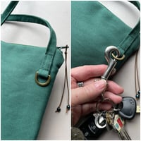 Image 4 of Small Carry Case with Jewelry Dangle And Crossbody Strap
