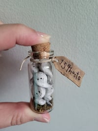 Image 2 of Set of 3 apothecary jars 