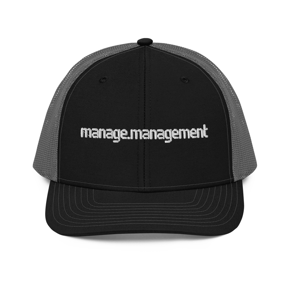 Image of Manage.Management  Cap