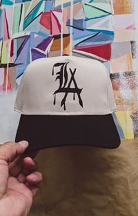 Image 1 of L.A Black/Natural Hat