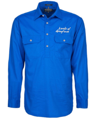 Grogtown Work Shirt Cobalt Blue