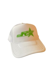 Image 2 of white and green