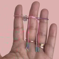 Image 2 of Two drops aqua bracelet