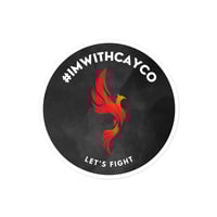 [NEW] #IMWITHCAYCO sticker