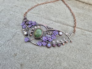 Lilac necklace 