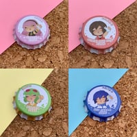 Image 4 of Vocaloid Bottle Cap Badges