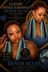 Image 8 of Fringe earrings collection