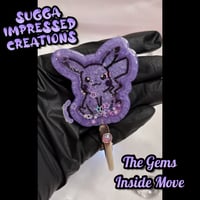 Image 1 of Purple Pikachu Shaker Clip