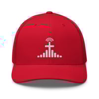 Image 5 of Connect To Christ Trucker Hat