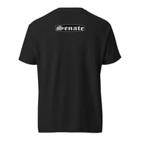 Image 4 of Senate "Halo" Midweight T-shirt - BLACK