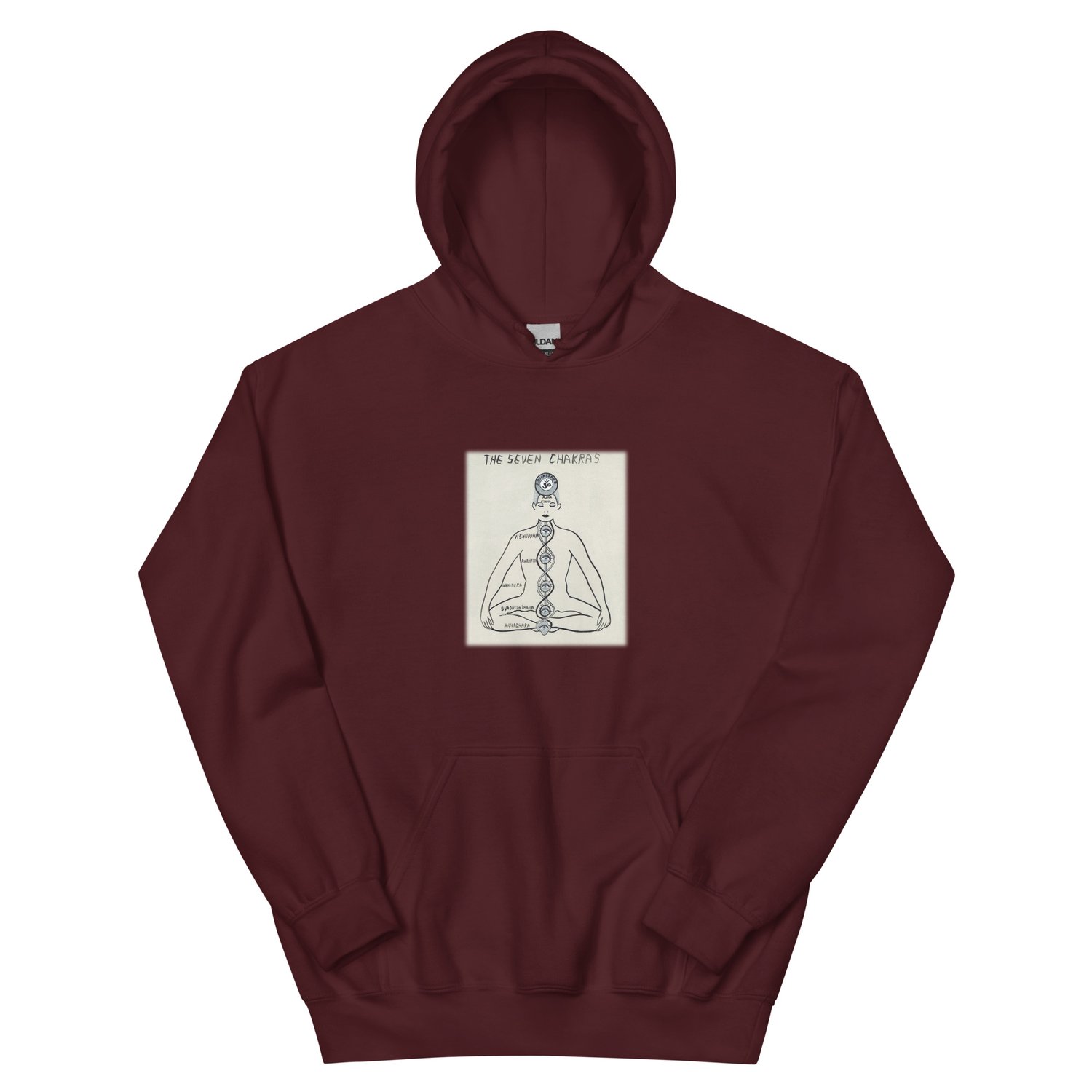 Image of THE SEVEN CHAKRAS HOODIE