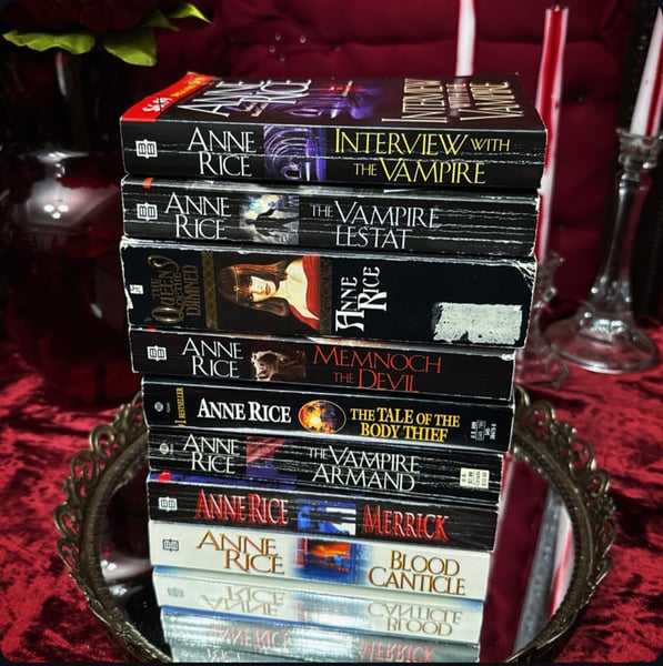 Image of Anne Rice Vampire Chronicles Book Set