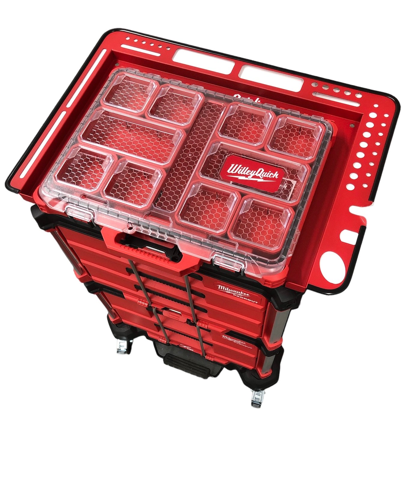 WQ2 Packout Top Red | Willey Quick Tools