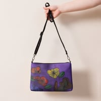 Image 1 of flowers Crossbody bag